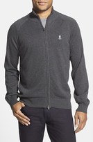 Thumbnail for your product : Psycho Bunny Pima Cotton Zip Sweater