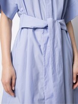 Thumbnail for your product : Emporio Armani Tied-Front Shirt Dress