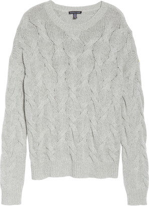 Eileen Fisher Crewneck Wool Blend Sweater