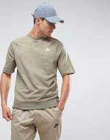 Thumbnail for your product : Nike Short Sleeve Crew Neck Sweat In Green 933571-230
