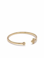 Thumbnail for your product : Feidt Paris 18kt yellow gold In The Moon For Love diamond cross ring