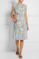 Thumbnail for your product : Bottega Veneta Floral-print georgette dress