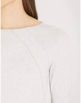The White Company Chain-detail knitted jumper
