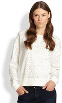 Thumbnail for your product : Alice + Olivia Scarlit Cropped Sweatshirt