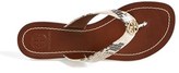 Thumbnail for your product : Tory Burch 'Thora' Leather Thong Sandal (Women)