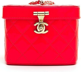 Chanel Pre Owned 2015-2016 Quilted Vanity Case