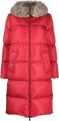 Moncler Women's Red Outerwear | ShopStyle