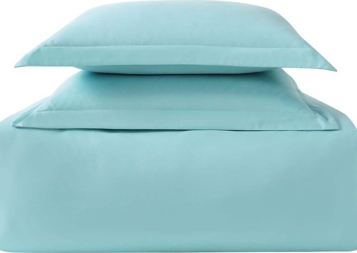 Truly Soft Everyday 4 Piece King Removeable Cover Microfiber Comforter Set in Turquoise