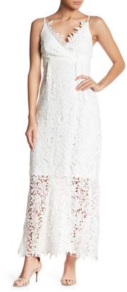 OnTwelfth Lace Partially Lined Maxi Dress