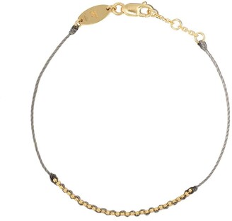 Redline 18kt yellow gold Eclipse string bracelet