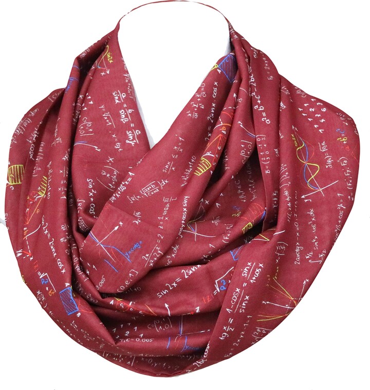 Book Infinity scarf for women Library Bookshelves for her librarians teachers nerds bookworms readers and book lovers