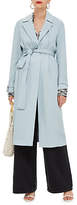 Thumbnail for your product : Topshop Plisse Robe Duster Coat