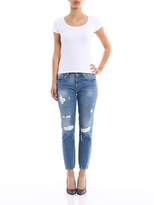 Thumbnail for your product : 7 For All Mankind Josie Crop Jeans