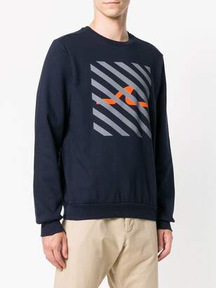 Paul & Shark shark print sweater