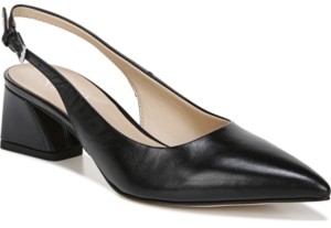 franco sarto vickie slingback kitten heel pump