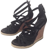 Thumbnail for your product : Barbara Bui Black Suede Sandals