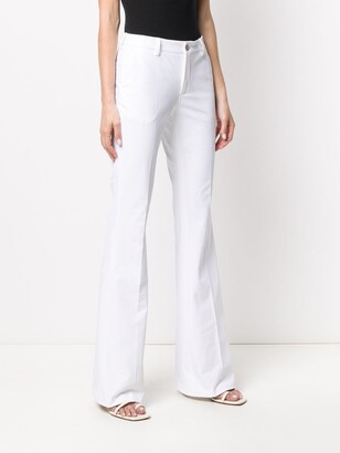 Pt01 Mid Rise Flared Trousers