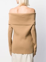 Thumbnail for your product : Unravel Project Cold-Shoulder Ribbed Jumper