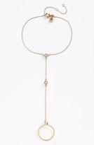 Thumbnail for your product : Rebecca Minkoff 'Jewel Box' Stone Hand Chain
