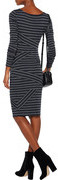 Thumbnail for your product : Bailey 44 Striped stretch-jersey dress