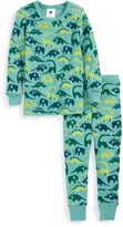 Thumbnail for your product : Tea Collection 'Dinosaurier' Graphic Fitted Pajamas (Toddler Boys, Little Boys & Big Boys)