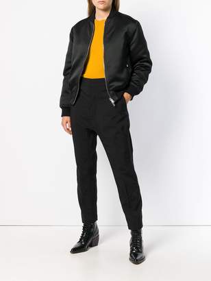 Haider Ackermann concealed front trousers