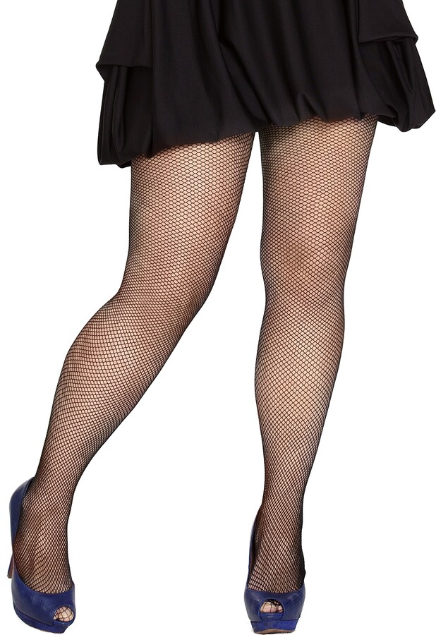 Donatella's Hosiery Black Tights Plus Size 2834 ShopStyle