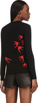 Thumbnail for your product : McQ Black Wool Swallow Sweater