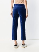 Thumbnail for your product : Pinko Velvet Cropped Trousers