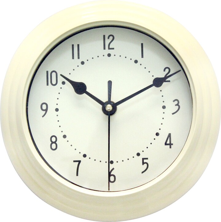 Dunelm Mini Station 20cm Wall Clock Cream Cream ShopStyle