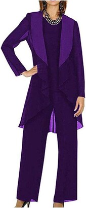plus size purple pants