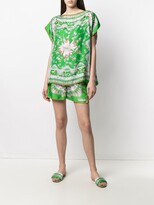 Thumbnail for your product : Pucci Rugiada-print silk shorts