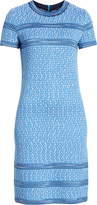 Thumbnail for your product : St. John Engineered Coastal Texture Tweed Knit Dress