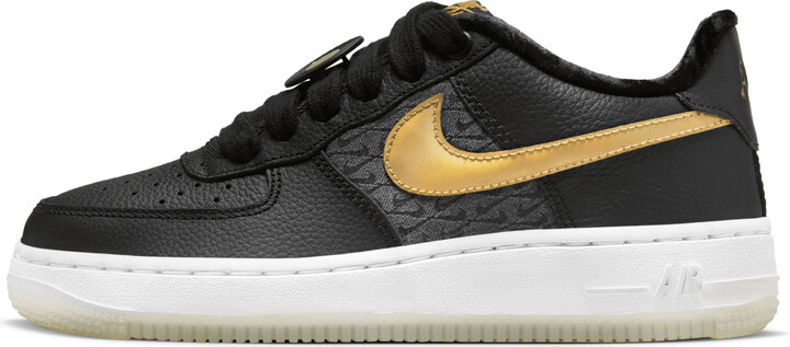 Nike Air Force 1 Low LV8 Black Ghost Green (GS)