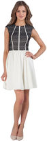 Thumbnail for your product : Badgley Mischka Belle Bonded Lace Dress