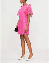 Thumbnail for your product : Valentino Floral lace mini dress
