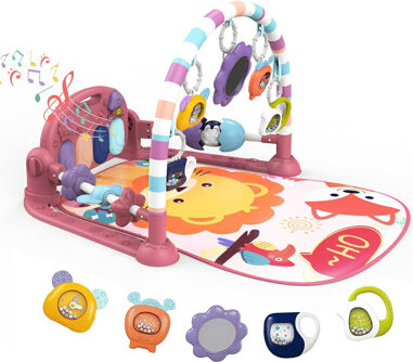 dearlomum 29.72'' L Baby Gym with Hanging Toys