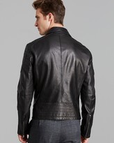 Thumbnail for your product : John Varvatos Leather Biker Jacket