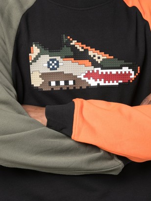 Mostly Heard Rarely Seen 8-Bit Falcon tri-colour sweatshirt