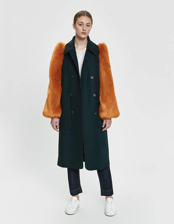Rodebjer Eira Faux Fur Coat