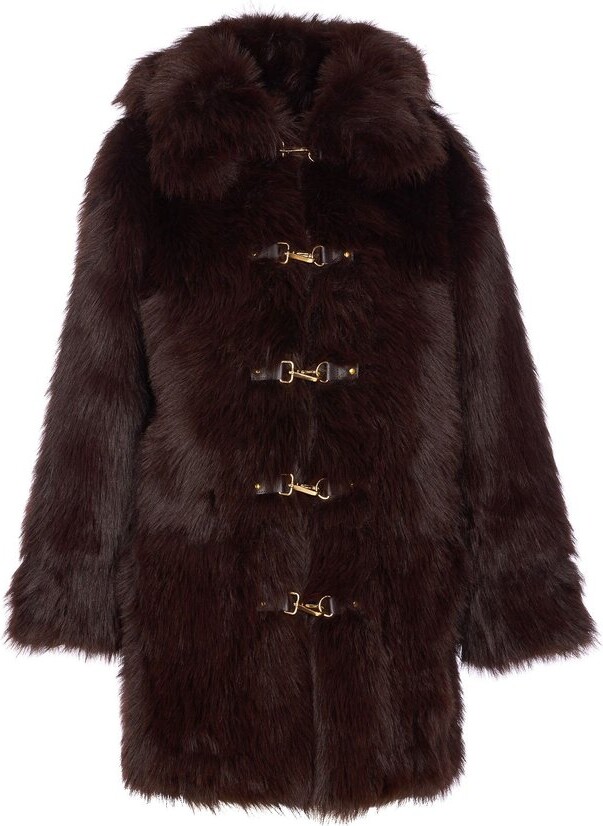 Urban Code Urbancode Reversible Faux Fur Coat