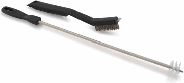 Grillpro 2 Pcs Venturi Brush and Grill Maintenance Brush Set