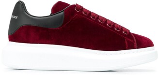 Alexander McQueen Red Trainers For 