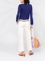 Thumbnail for your product : Missoni Contrasting-Panel Long-Sleeve Top