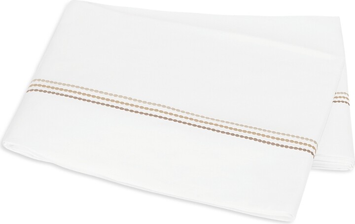 Matouk Amara Triple Pearl Flat Sheet, Twin