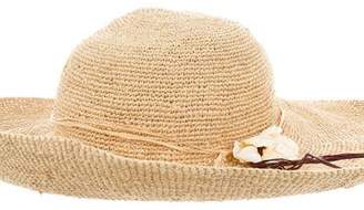 Bonpoint Girls' Rosette-Accented Sun Hat