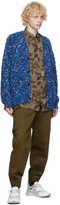 Thumbnail for your product : ts(s) tss Blue Wool Marled Cardigan