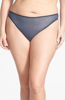 Thumbnail for your product : Nordstrom Cotton Blend Thong (Plus Size)