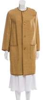 Thumbnail for your product : Ralph Lauren Collection Textured Knee-Length Coat