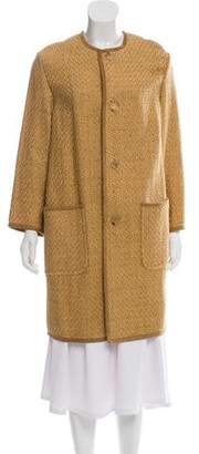 Ralph Lauren Collection Textured Knee-Length Coat